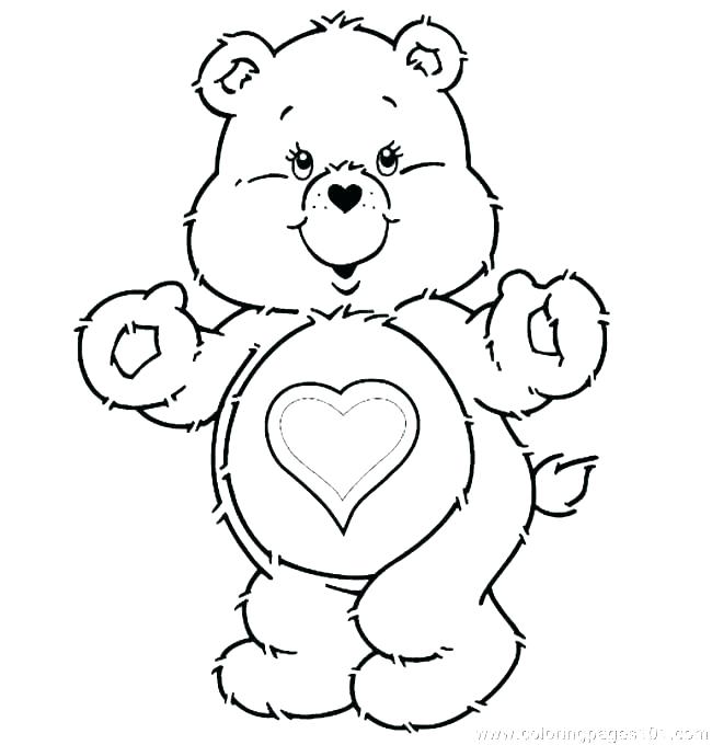 650x680 Build A Bear Coloring Pages Cliptext.co