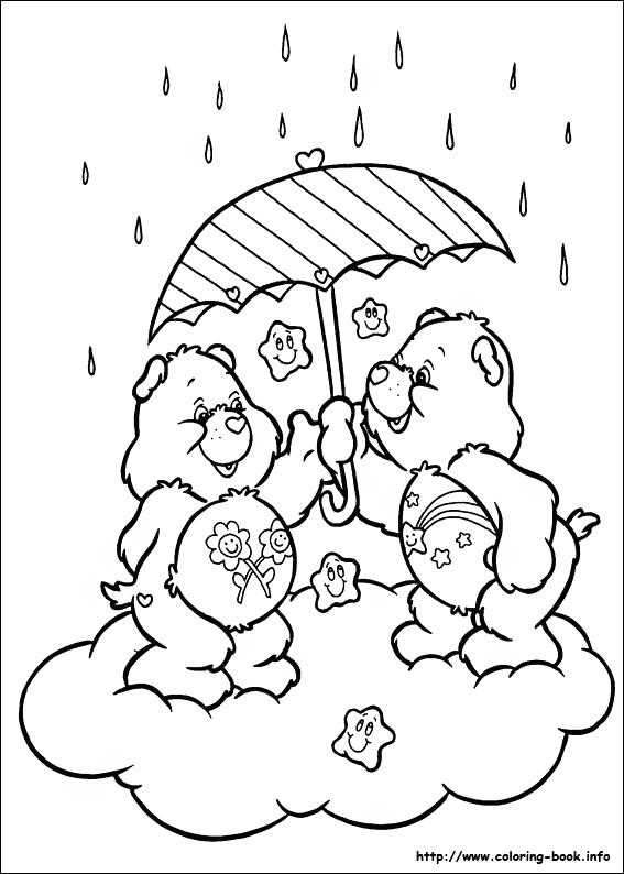 567x794 Care Bear Coloring Pages Printable The Bears On Fuhrer Von