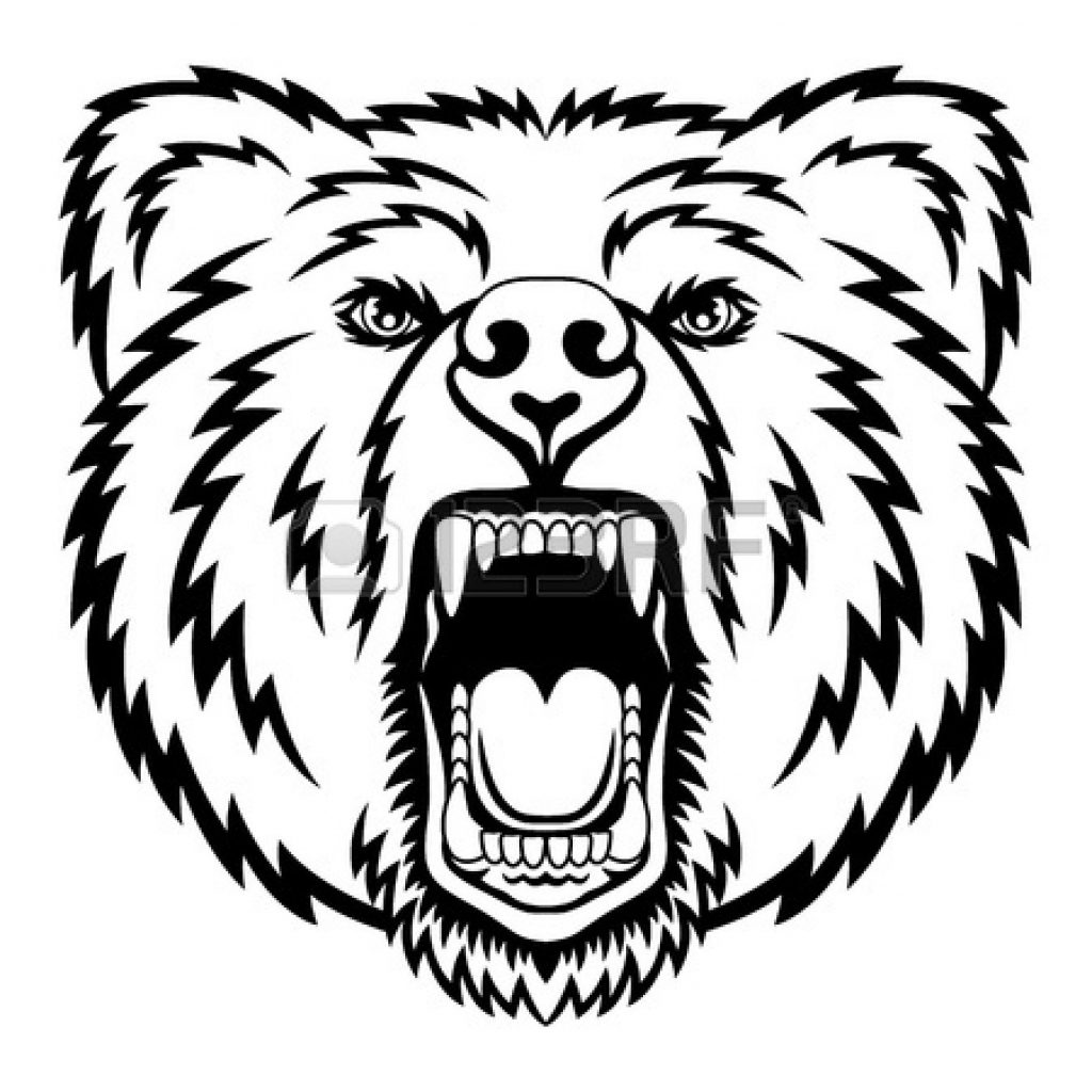 1024x1024 Coloring Pages And Coloring Books. Bear Face Coloring Page
