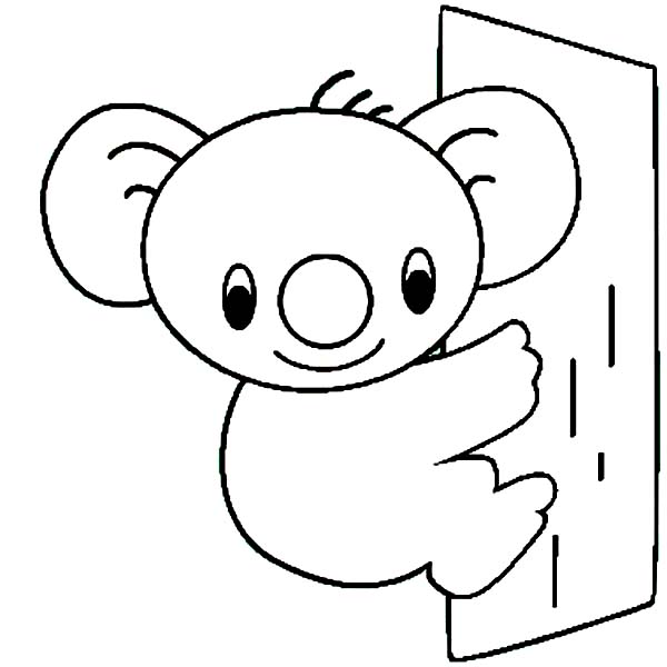 600x600 Cute Bear Coloring Pages