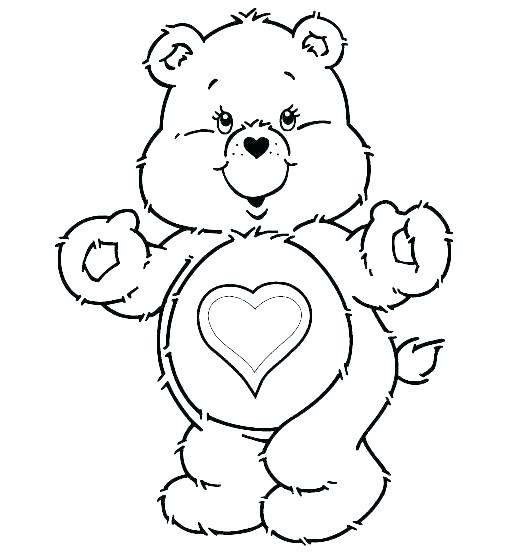 529x554 Coloring Page Of A Bear Family Tree Coloring Page Bear Family Free
