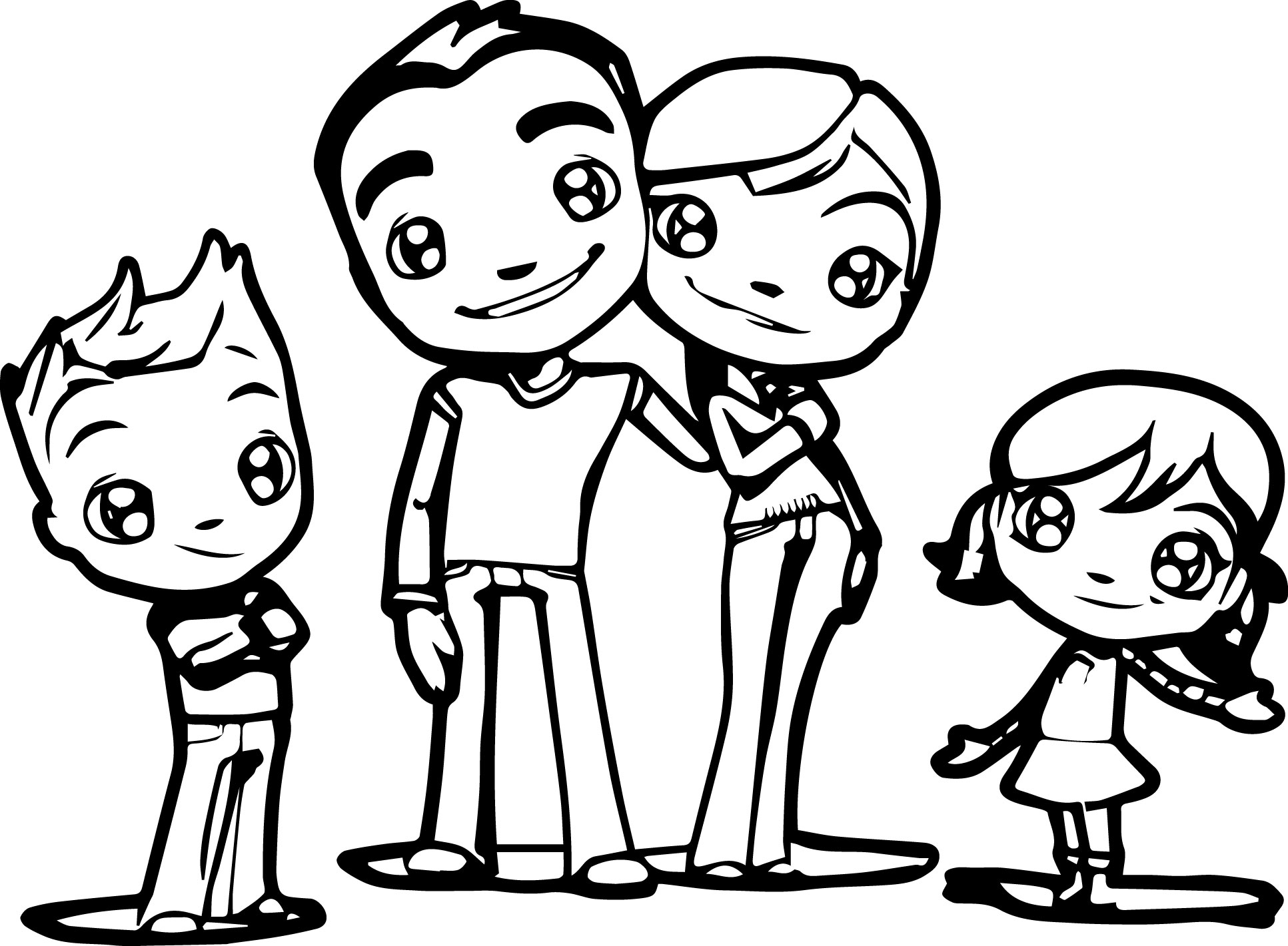 1933x1421 Family Coloring Pages Enjoyable Inspiration Ideas