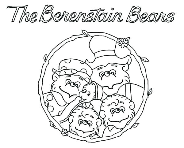 600x484 Bear Coloring Sheets Bear Family Coloring Pages Black Bears Bear