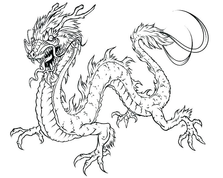 736x588 Dragon Color Page Top Dragon Color Pages Print Coloring Rated Page