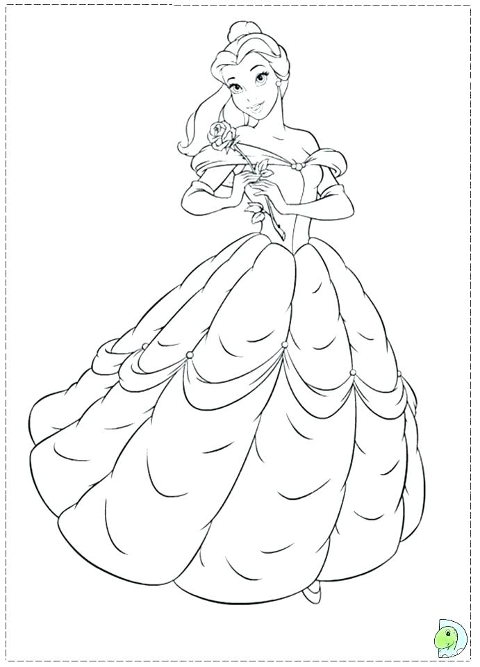 691x960 Beauty And The Beast Coloring Pages Beauty And The Beast Coloring