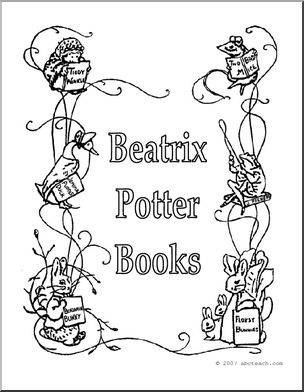 304x392 Beatrix Potter Books Sign I Abcteach