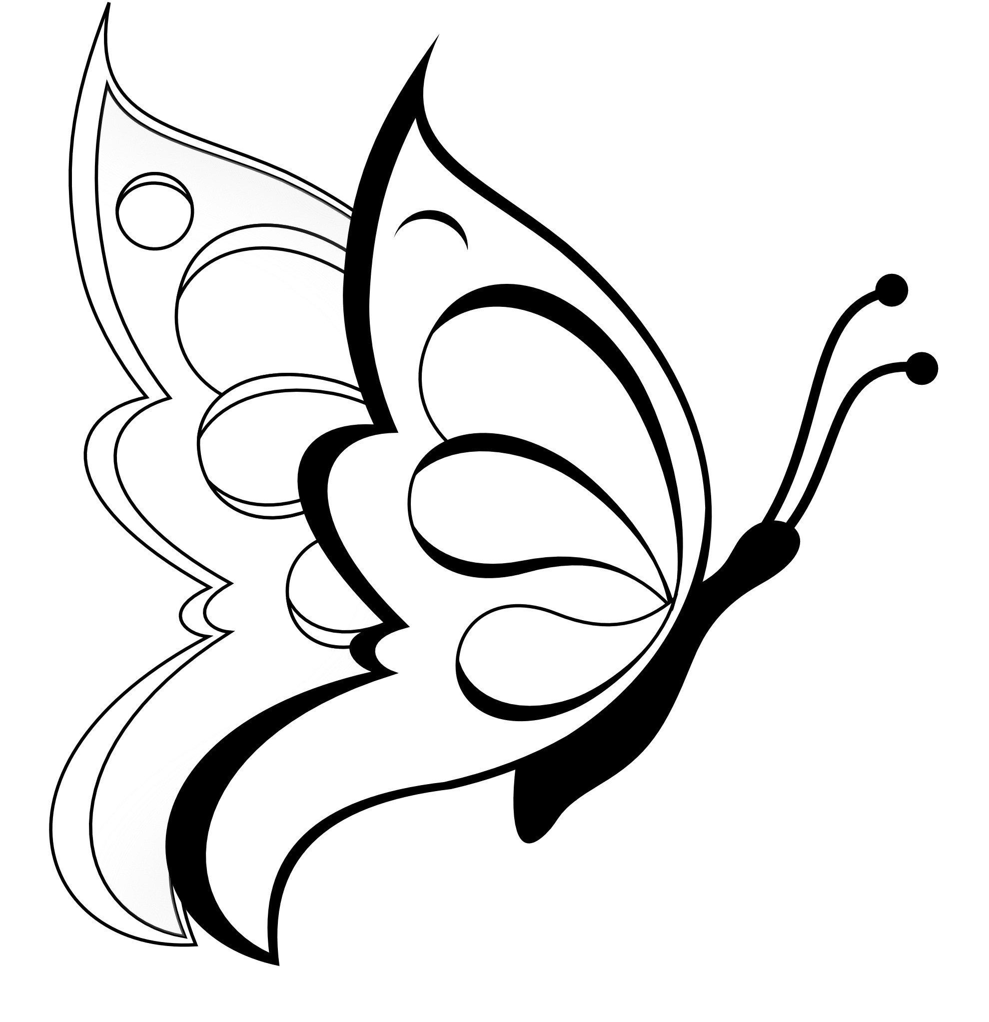 1979x2045 Butterfly Coloring Pages For Kids Fresh Beautiful Butterfly