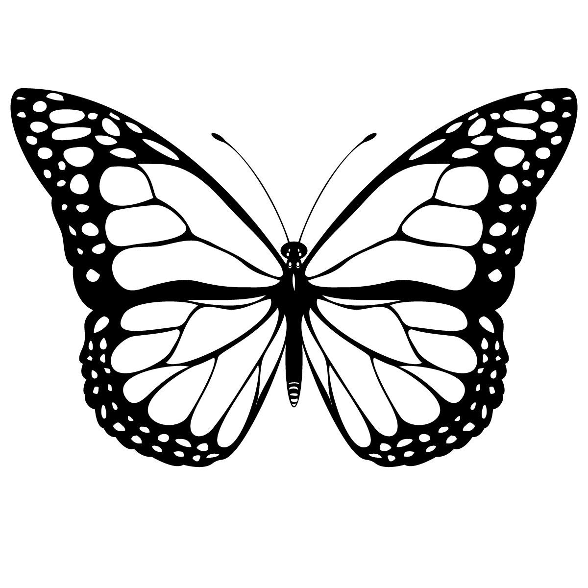 1200x1200 Monarch Butterfly Coloring Pages Beautiful Please Repin If You Are