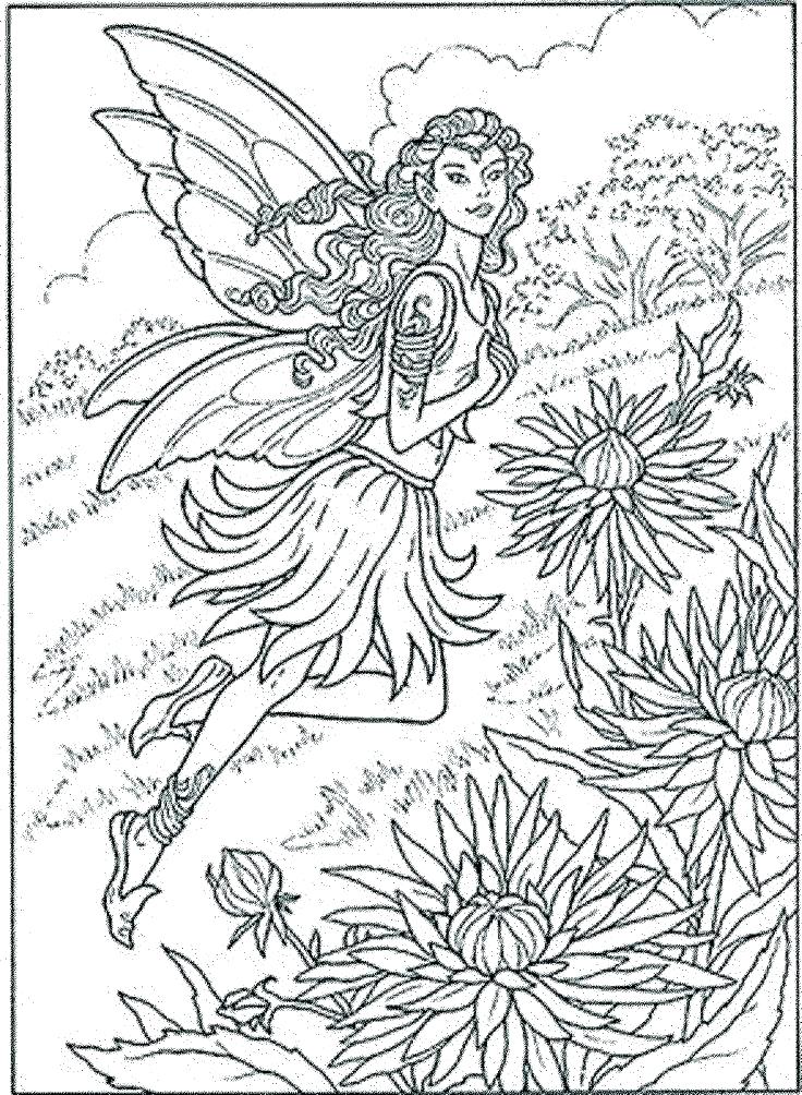 736x1004 Coloring Pages Fairies Beautiful Fairy Coloring Pages Coloring