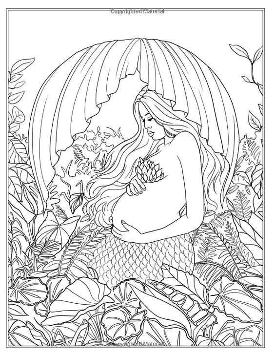564x729 Pin By Killjoy Heart On Mermaids Hand Embroidery