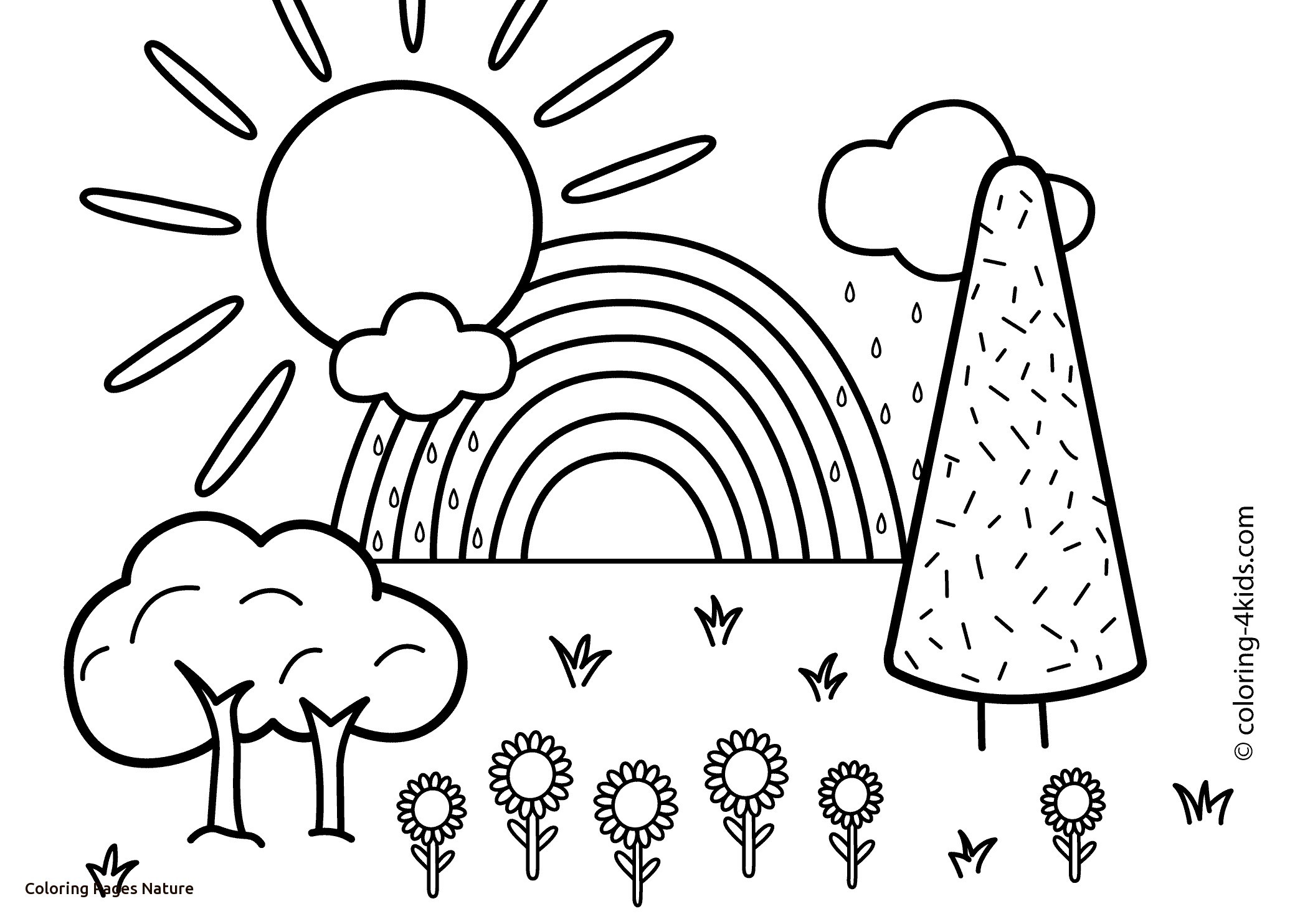 2079x1483 Nature Coloring Pages