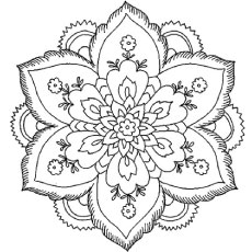 230x230 Abstract Coloring Pages