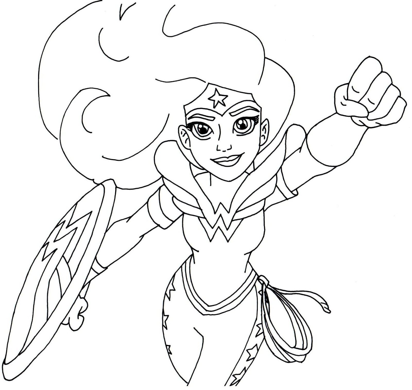 1600x1515 Beautiful Looking Wonder Woman Coloring Pages Black Batman