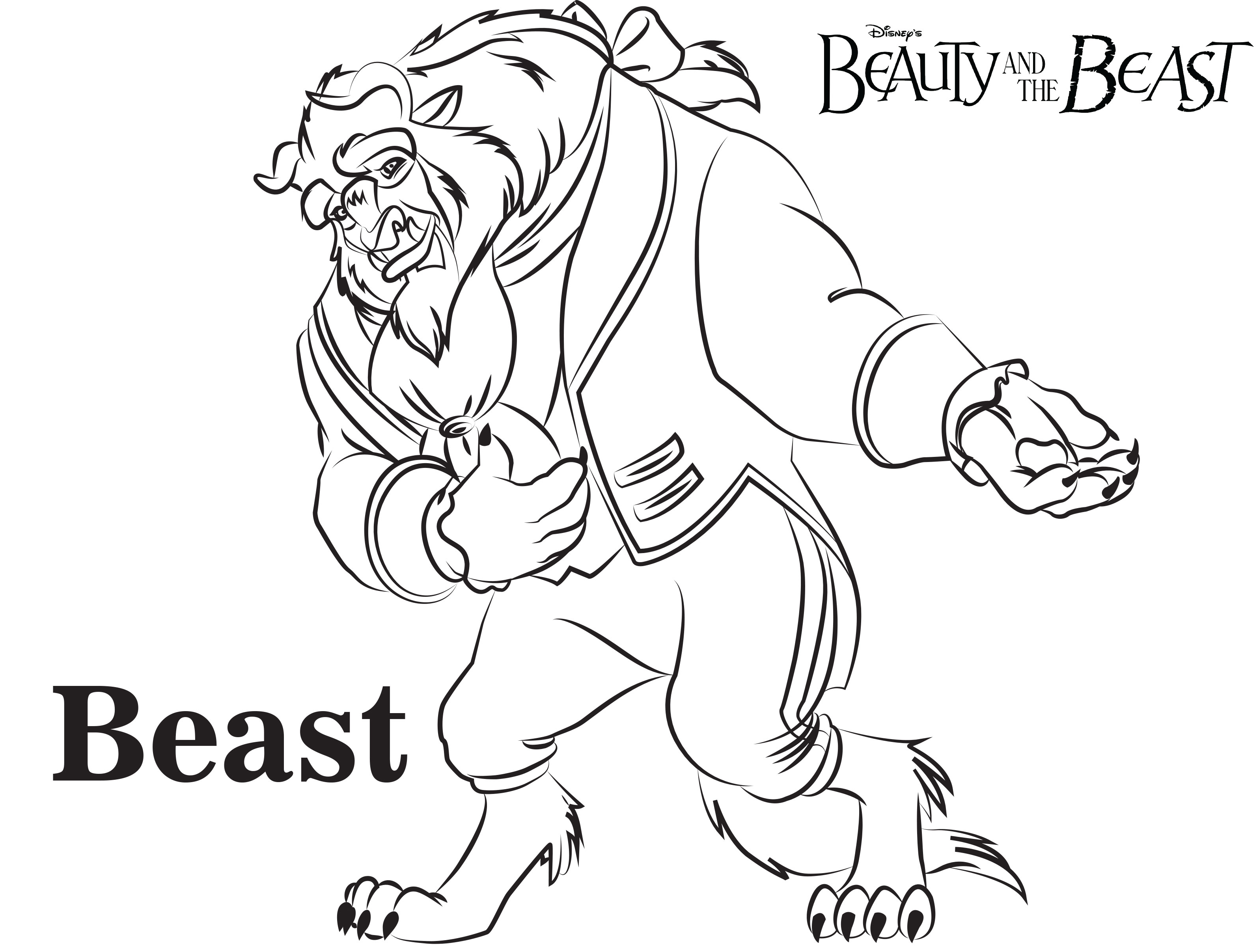 3188x2415 Best Of Beauty And The Beast Coloring Pages Coloring Page