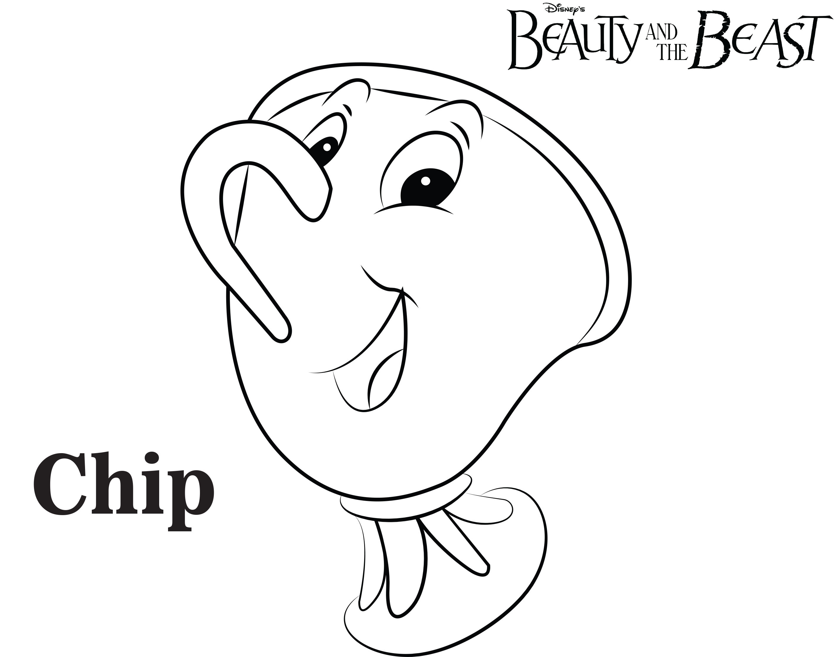 2831x2227 Top 93 Beauty And The Beast Coloring Pages Free Page Beautiful