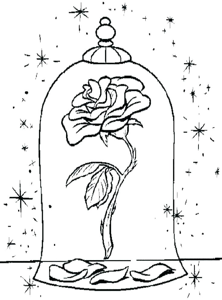 736x993 Beauty And The Beast Coloring Games Online As Well As Coloring