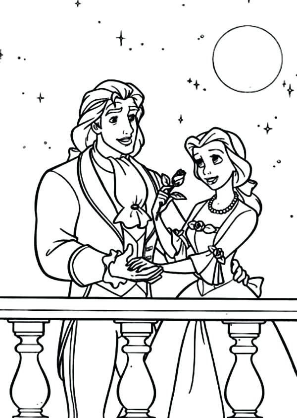 600x842 Princess Belle Coloring Pages Princess Belle Beauty And The Beast
