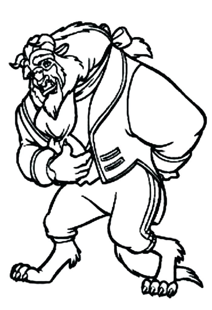 700x1024 Beauty And The Beast Coloring Games Online Beast Free Coloring