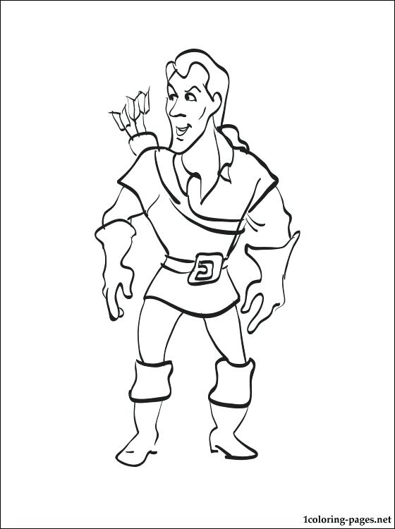 560x750 Beauty And The Beast Coloring Pages Beauty And The Beast Printable