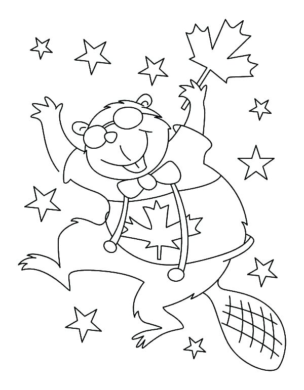 600x771 Beaver Coloring Page Coloring Pages Coloring Pages Beaver Dance