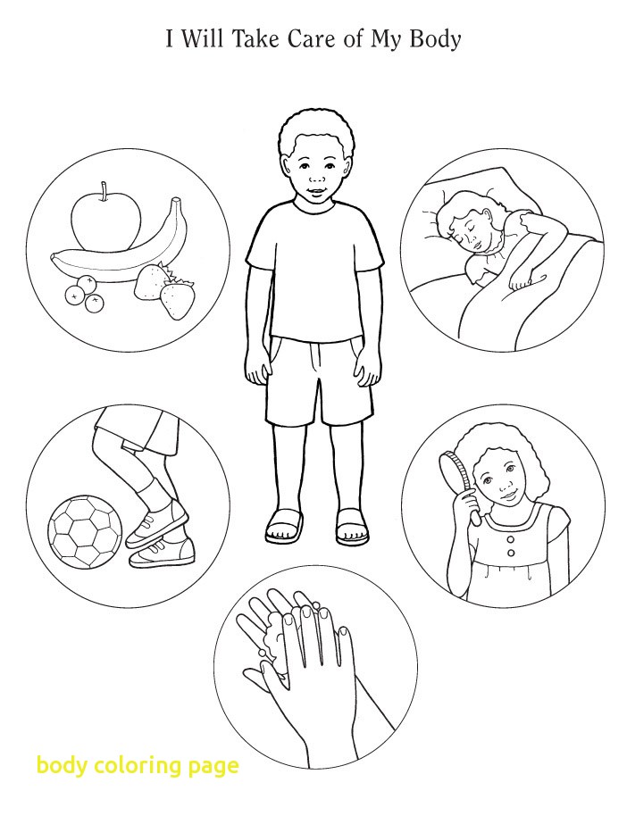 702x914 Body Coloring Page With Body Coloring Pages