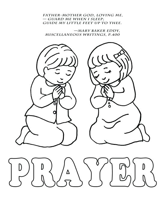 550x712 Because Of Winn Dixie Coloring Pages Children Praying Coloring