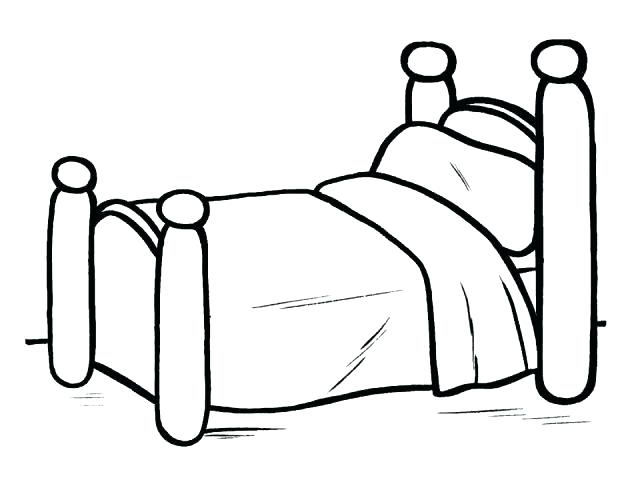 640x480 Bed Coloring Page Bed Coloring Pages Dog Bed Coloring Pages Bed