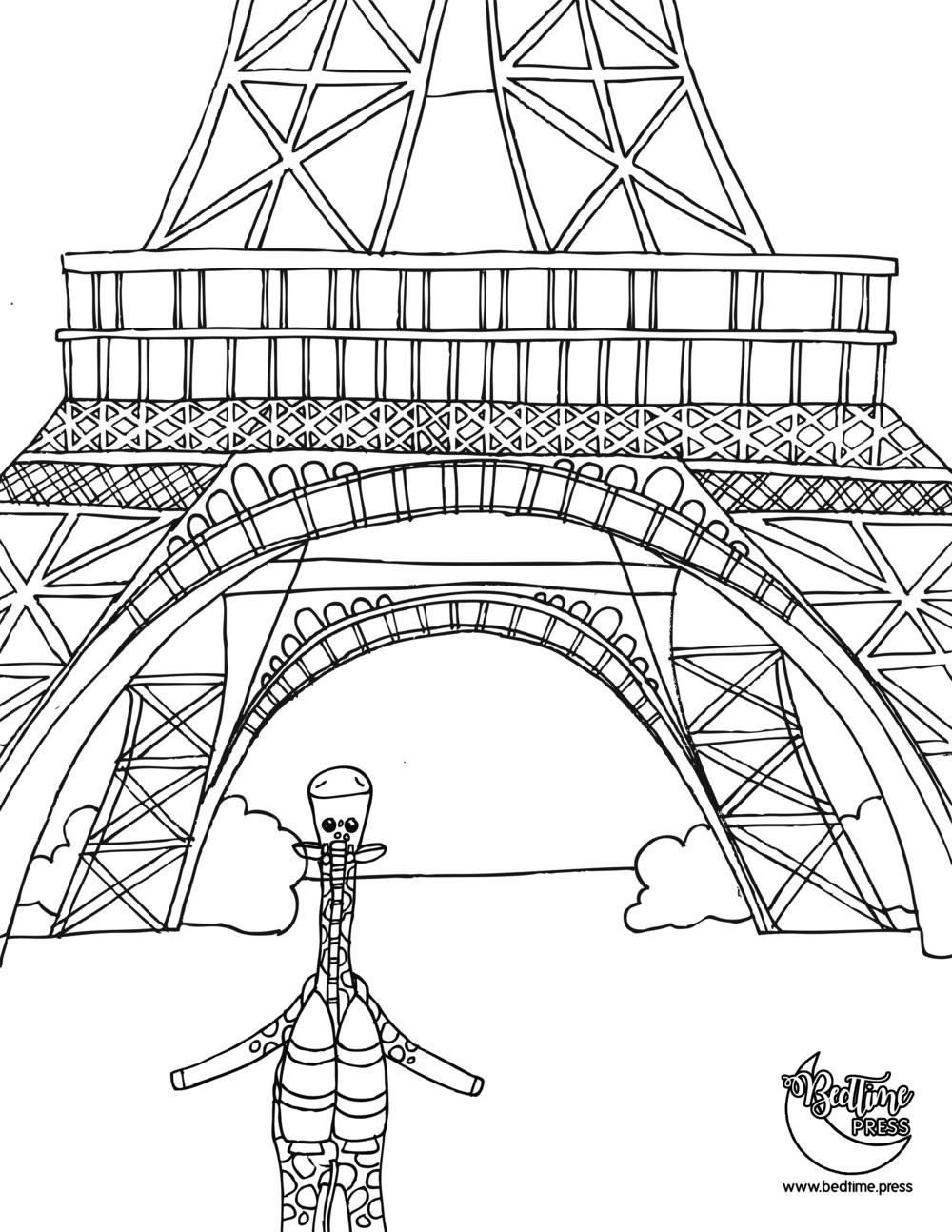 Bedtime Coloring Pages