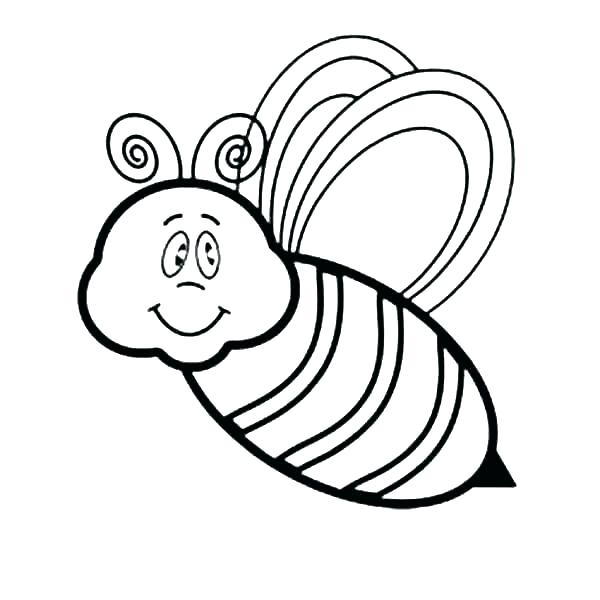 600x600 Bumblebee Coloring Page Bumble Bee Coloring Page Bumblebee