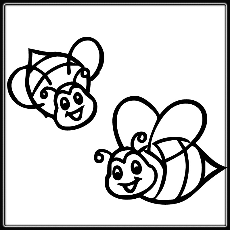 800x800 Free Printable Bumble Bee Coloring Pages