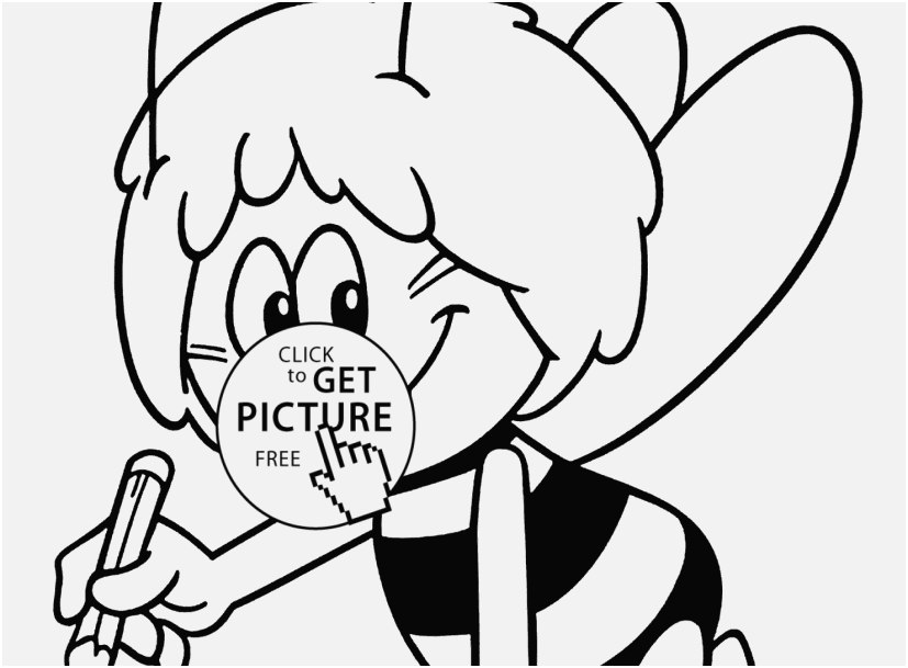 827x609 Bee Coloring Pages Display The Bee Coloring Pages For Kids Nice