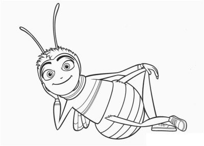 400x286 Bee Movie Coloring Pages 12 Free Printables