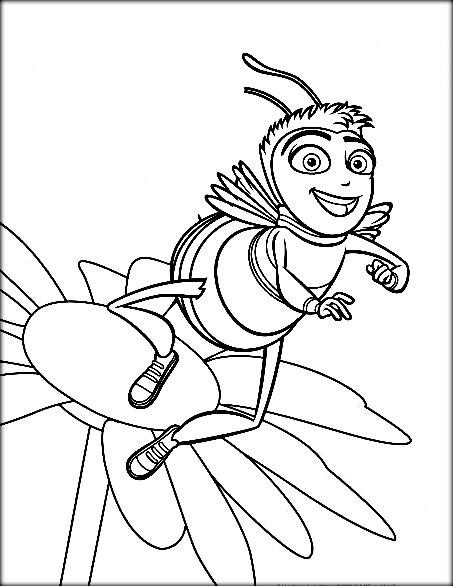 453x586 Bee Movie Coloring Pages New Bee Movie Coloring Pages Color Zini