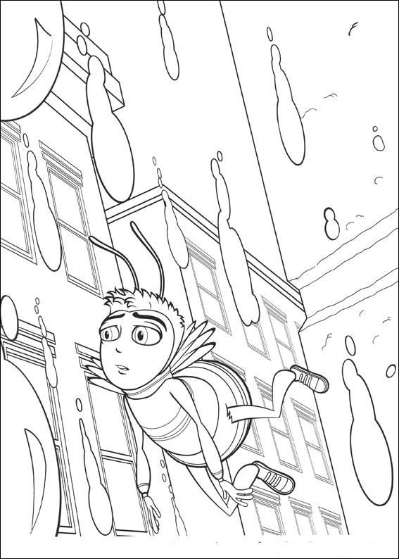 567x794 Bee Movie Coloring Pages Unique Download Bee Movie Coloring Page 9