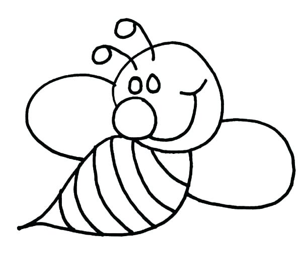 600x549 Bumble Bee Coloring Page Beehive Coloring Pages Print Cute Bumble