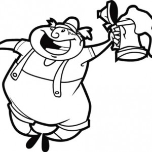 300x300 Green Beer And Sandwich Coloring Pages Best Place To Color