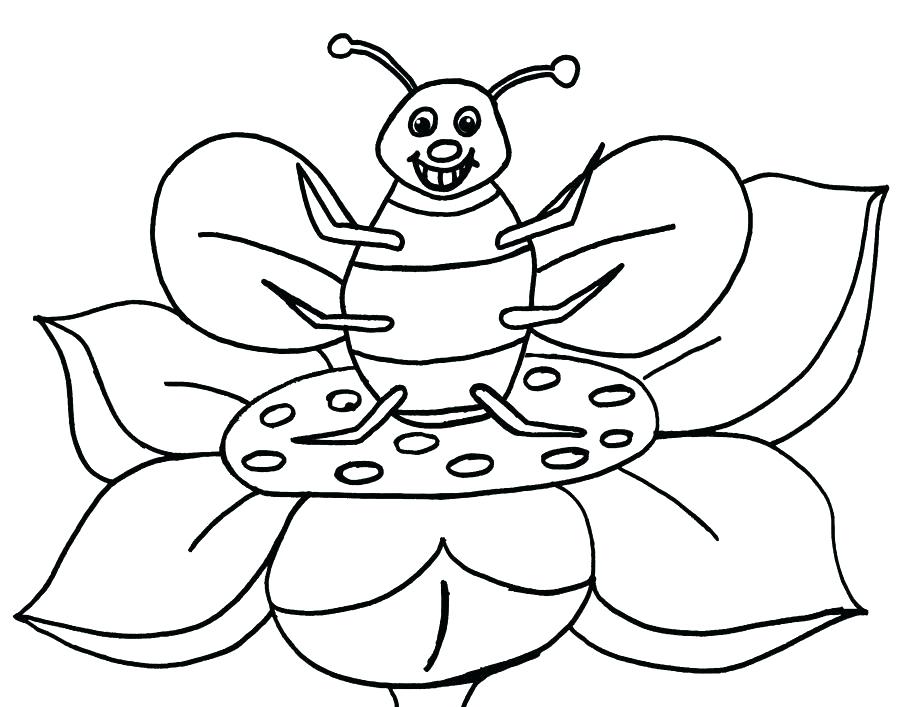 900x707 Printable Bee Pin Hive Kid Free Template Small Coloring Pages