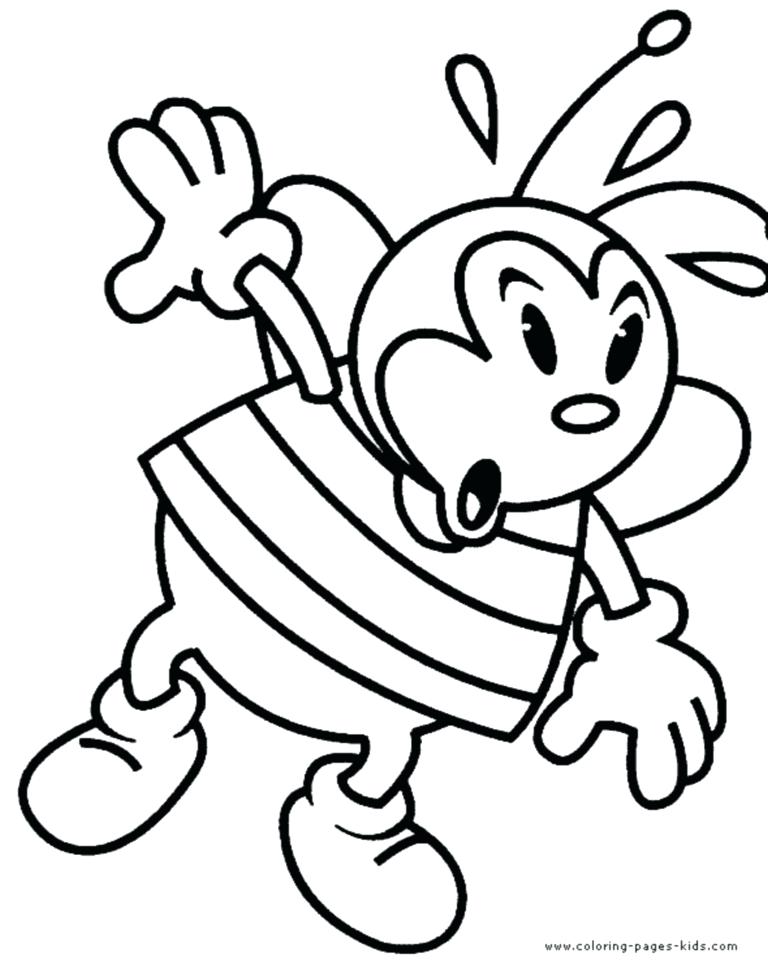 768x960 Newcastle Beer Coloring Kids Coloring Happy Honey Bee Coloring