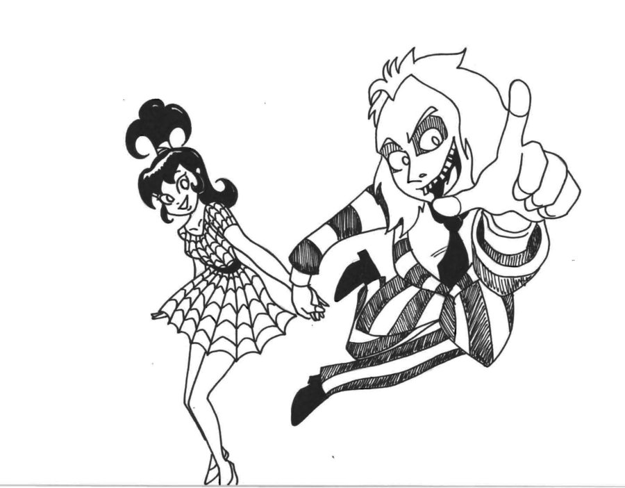 900x702 Printable Coloring Pages Gt Beetlejuice Gt