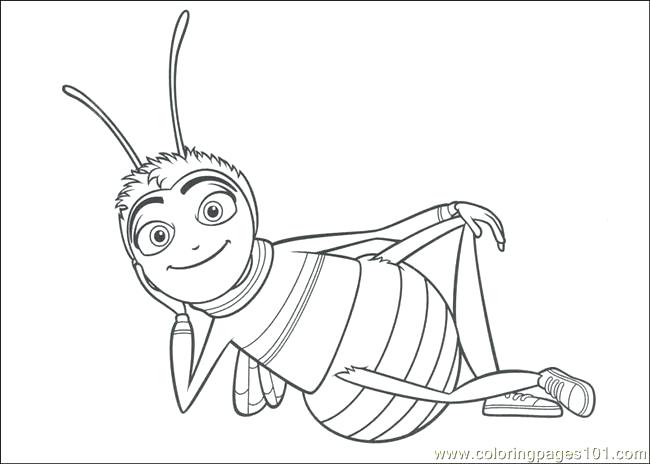 650x464 Virus Coloring Page Kids Coloring Bee Coloring Pages Online Bees