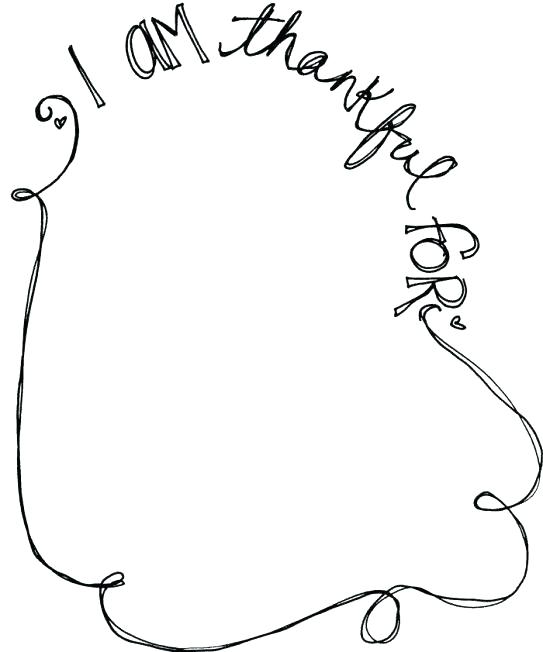 543x652 I Am Thankful For Coloring Pages Being Thankful Coloring Pages