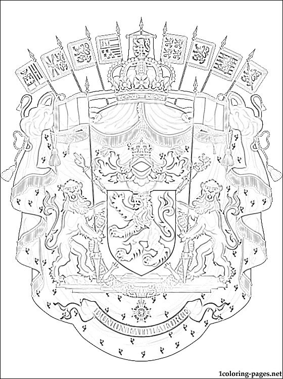 560x750 Belgium Coloring Pages