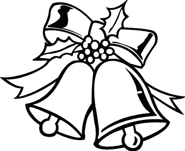 600x488 Beautiful Jingle Bells Coloring Pages For Printable Sleigh