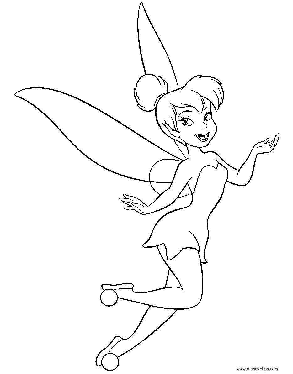 934x1193 Disney Princess Coloring Pages Tinkerbell Fresh Disney Fairies