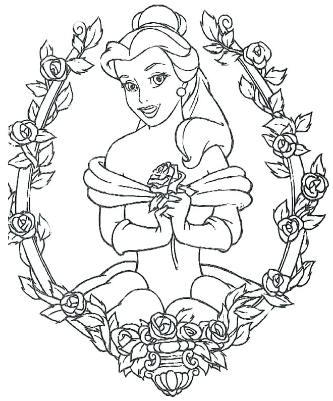 660x794 Bella Coloring Pages Belle Princess Coloring Pages Colouring