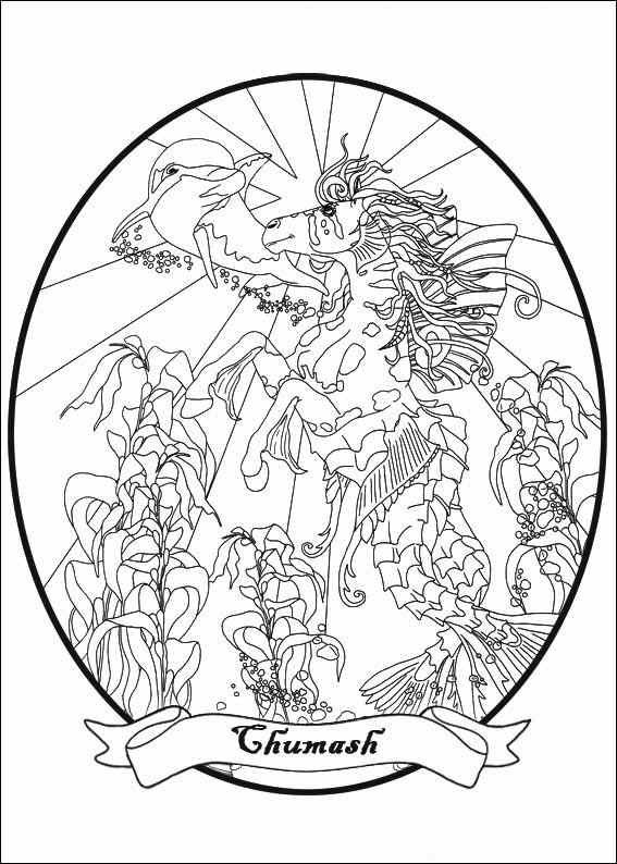 567x794 Bella Sara 4 Coloring Page