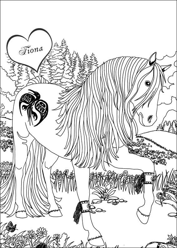 567x794 Bella Sara Coloring Pages Archives