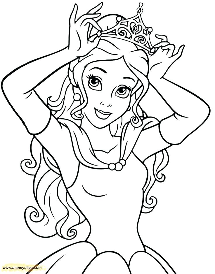 736x940 Beauty And The Beast Coloring Pages Also Belle Coloring Pages