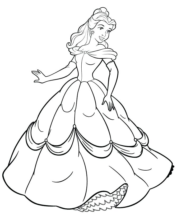 670x818 Bella Coloring Pages Coloring Pages Princess Belle Colouring Pages