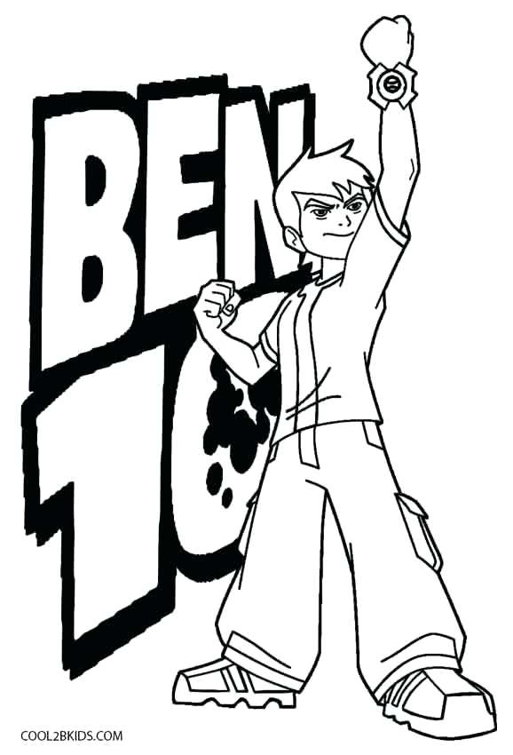 578x850 Ben 10 Alien Force Coloring Pages Coloring Pages For Kids Cartoons